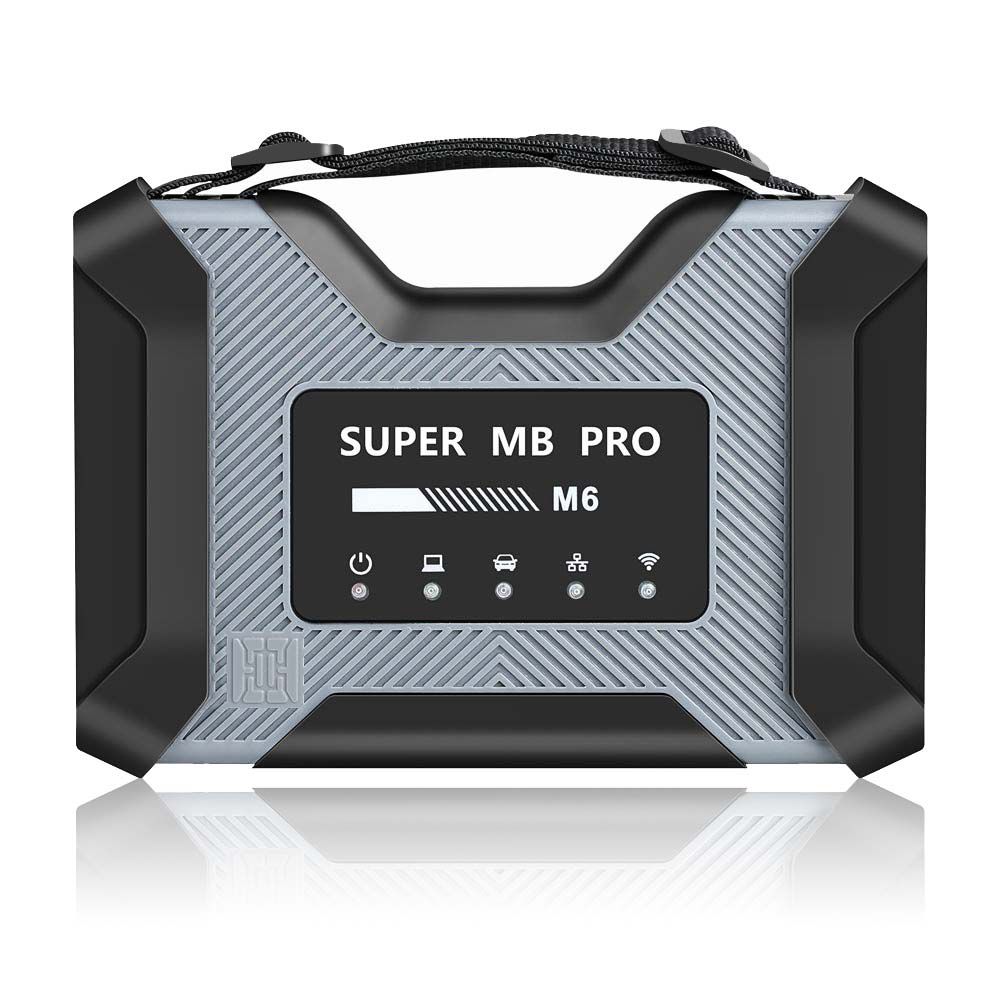 SUPER MB PRO M6 Wireless Star Diagnosis Tool with Multiplexer + Lan Cable + Main Test Cable