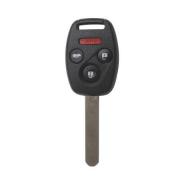 2005-2007 Remote Key For Honda (3+1) Button And Chip Separate ID:8E ( 433 MHZ ) fit ACCORD FIT CIVIC ODYSSEY