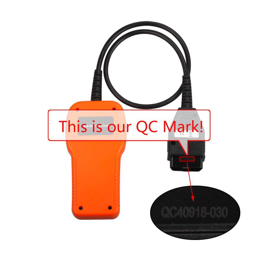 U480 OBD2 CAN BUS Code Scanner OBDII Engine Code Reader