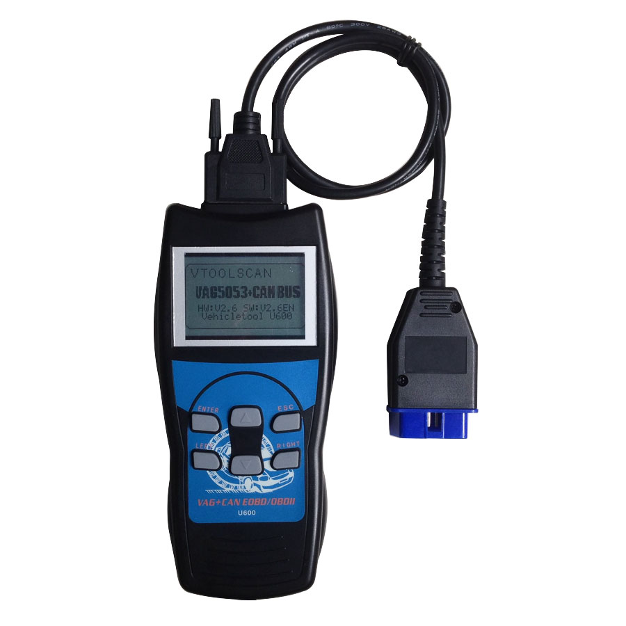 U600+ VAG CAN EOBD/OBDII Professional Scanner