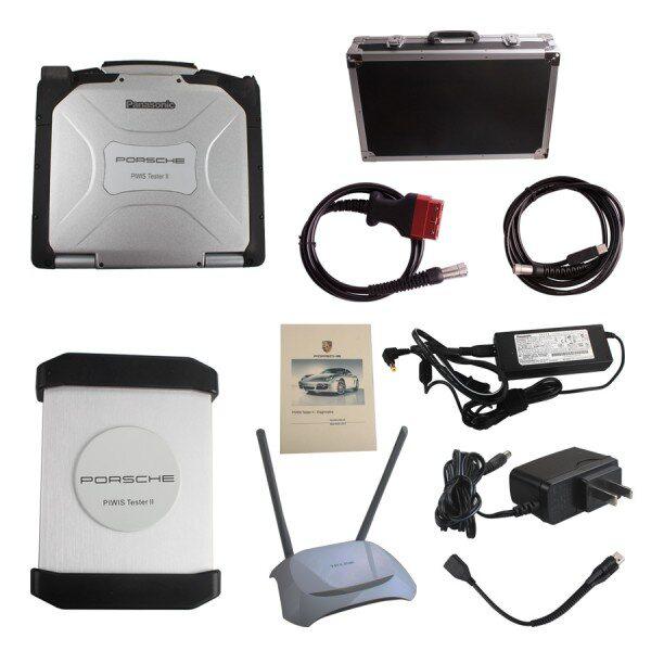 V16.2 WIFI Version Piwis Tester II Diagnostic Tool for Porsche With Panasonic CF30 Laptop