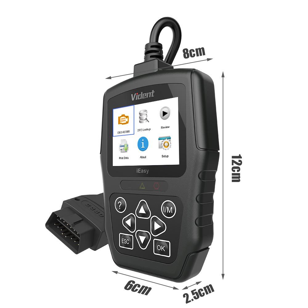 Vident iEasy300PRO EOBD/OBDII Code Reader Mode6 - Engine Diagnostics