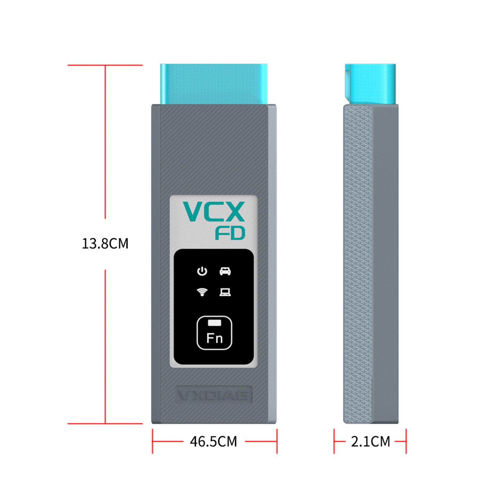 2024 VXDIAG VCX-FD for GM and Ford/Mazda 2-in-1 Intelligent Diagnostic Interface for Ford/Mazda GM Chevrolet, Buick, Cadillac, Opel, Holden