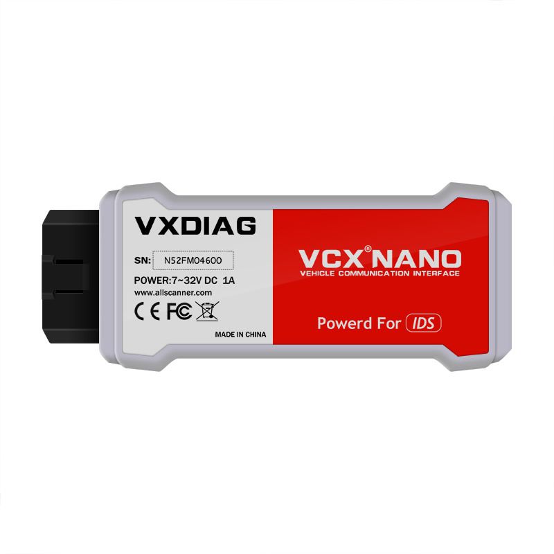  VXDIAG VCX Nano for Ford/Mazda 2 in 1 with IDS V125 Diagnostic Tool