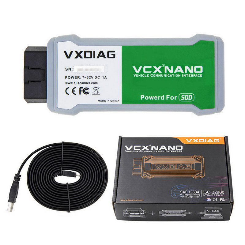 VXDIAG VCX NANO for Land Rover and Jaguar Software SDD V160 Offline Engineer Version