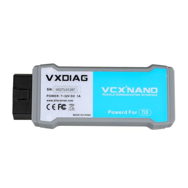  VXDIAG VCX NANO for TOYOTA TIS Techstream V16.20.023 Compatible with SAE J2534