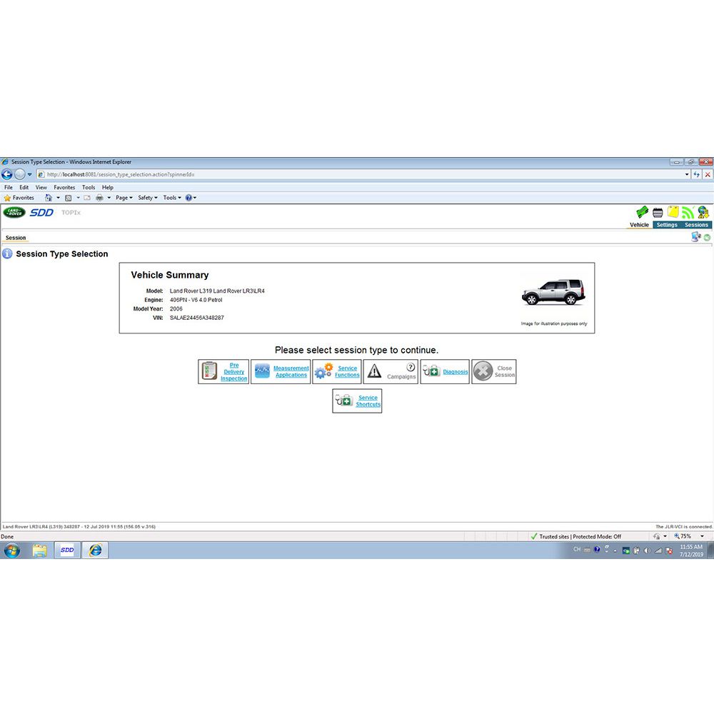 VXDIAG VCX SE JLR Software HDD with Software V158.06 SDD V264 PATHFINDER