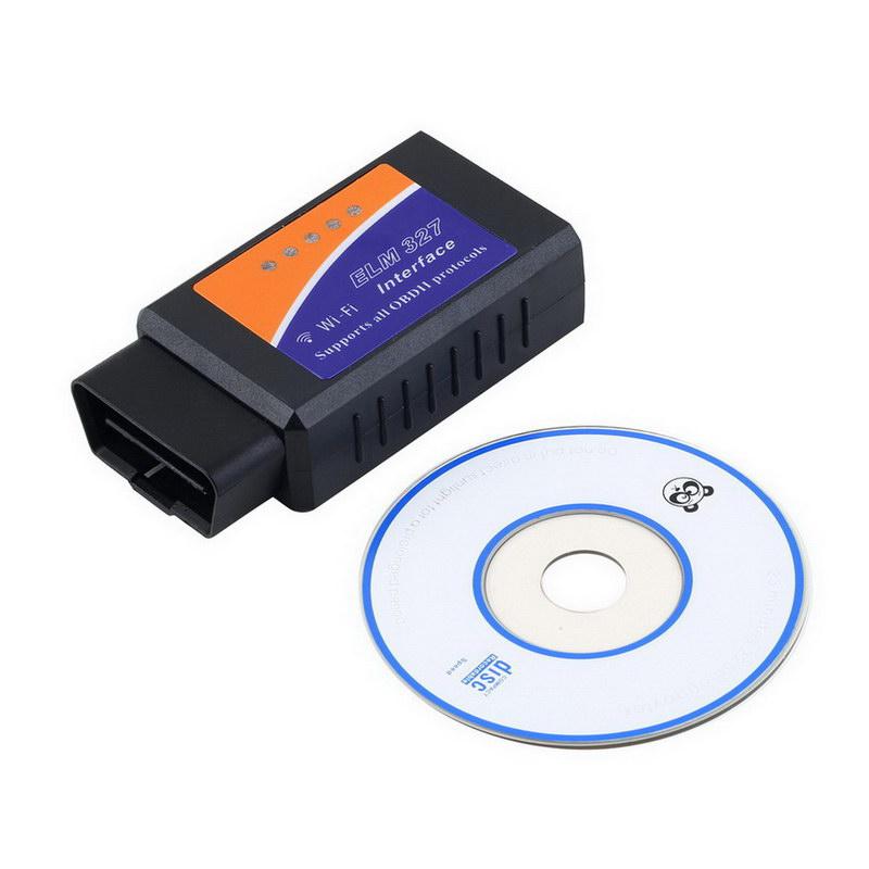 WIFI ELM327 Wireless OBD2 Auto Scanner Adapter Scan Tool For iPhone iPad iPod