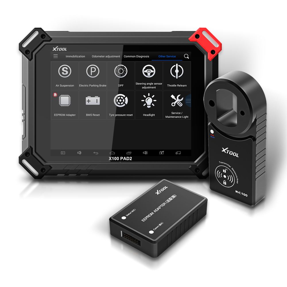 XTOOL X100 PAD2 Pro with KC100 Programmer Full Configuration Support VW 4th & 5th IMMO & Special Functions