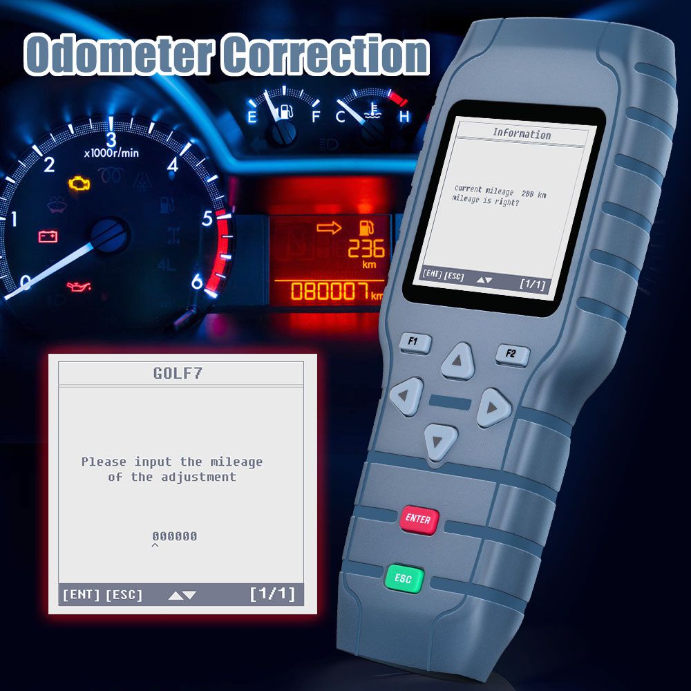 OBDSTAR X-100 PRO Auto Key Programmer (C+D) Type for IMMO+Odometer+OBD Software Get Free PIC and EEPROM 2-in-1 Adapter