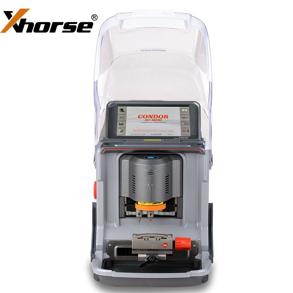 V3.5.3 Xhorse Condor XC-Mini Plus Automatic Key Cutting Machine Master Series with 3 Years Warranty Get 5pcs XKMQB1EN