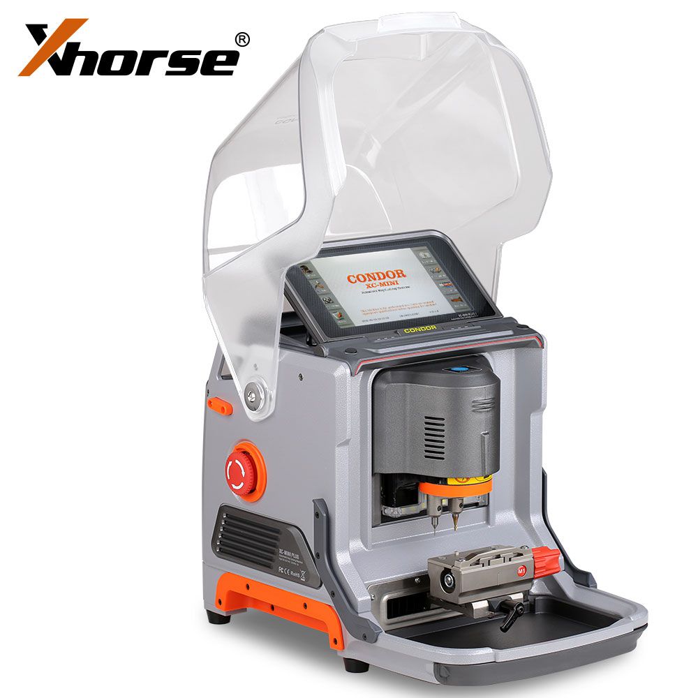 V3.5.3 Xhorse Condor XC-Mini Plus Automatic Key Cutting Machine Master Series with 3 Years Warranty Get 5pcs XKMQB1EN