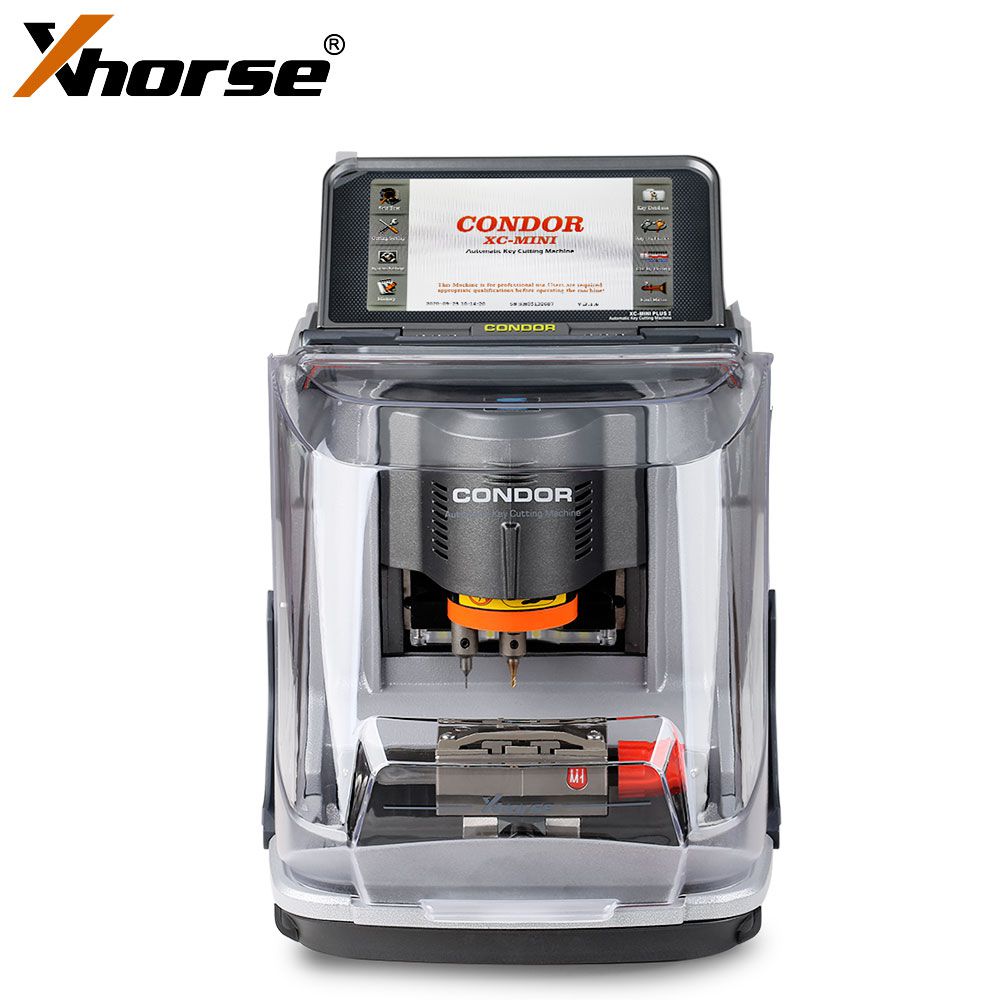 V3.5.3 Xhorse Condor XC-Mini Plus Automatic Key Cutting Machine Master Series with 3 Years Warranty Get 5pcs XKMQB1EN