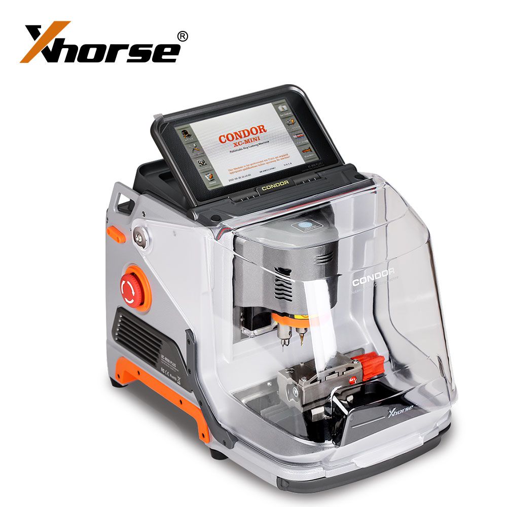 V3.5.3 Xhorse Condor XC-Mini Plus Automatic Key Cutting Machine Master Series with 3 Years Warranty Get 5pcs XKMQB1EN