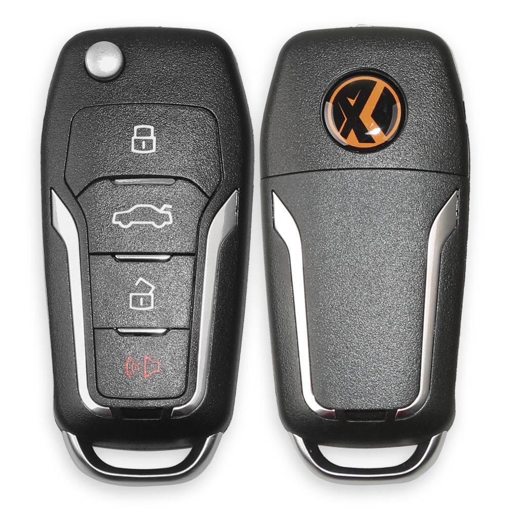 Xhorse XNFO01EN Universal Remote Key 4 Buttons Wireless For Ford English Version 5pcs/lot