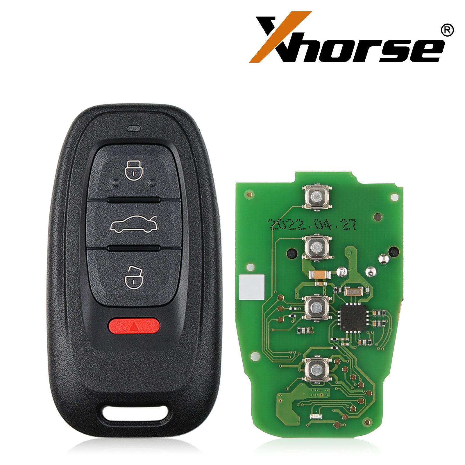 Xhorse XSADJ1GL VVDI 754J Smart Key for Audi 315/433/868MHZ A6L Q5 A4L A8L with Key Shell