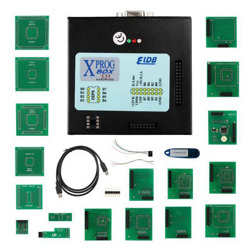 XPROG-M V5.55 XPROG M Programmer with USB Dongle Especially for BMW CAS4 Decryption Easy to Install