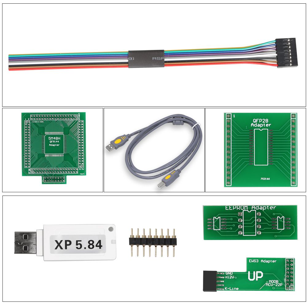 Latest Version X-PROG Box ECU Programmer XPROG-M V5.84 with USB Dongle Free Shipping