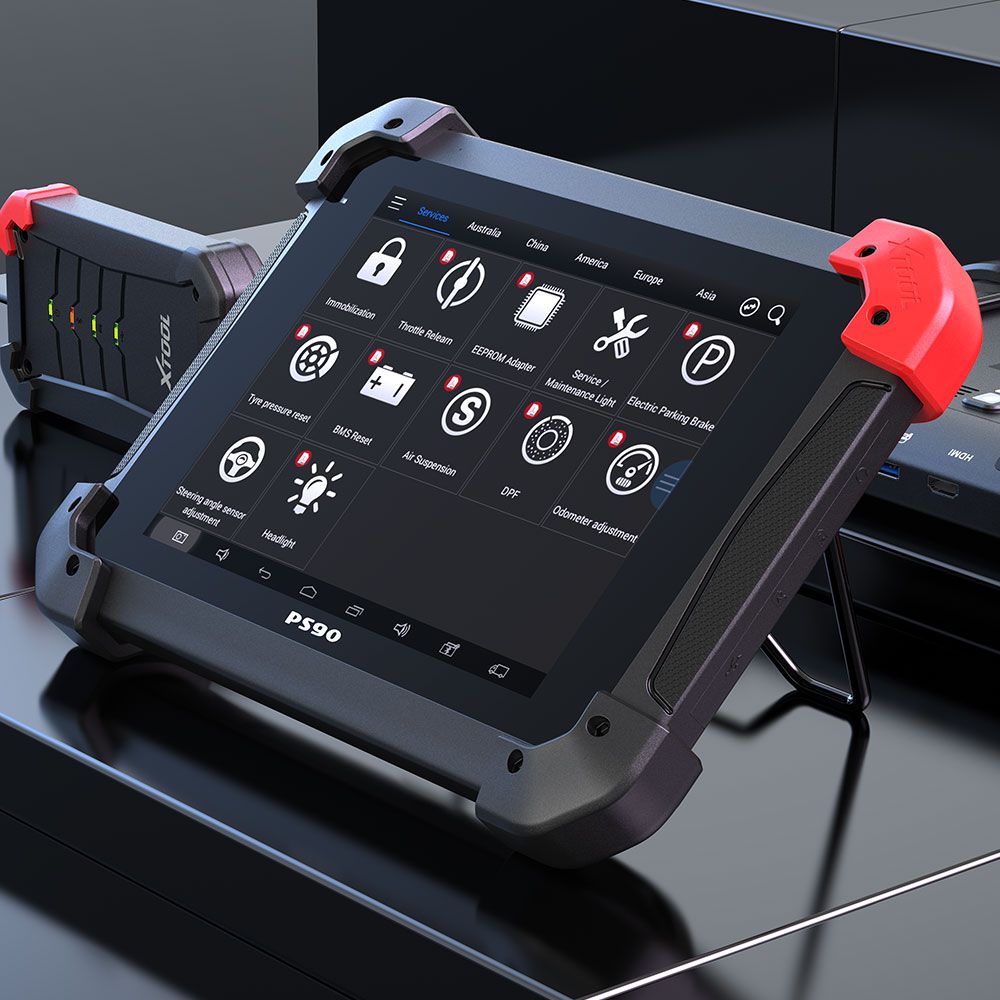 XTOOL PS90 PRO Car and Truck Diagnosis System Support Special Functions Free Update Online