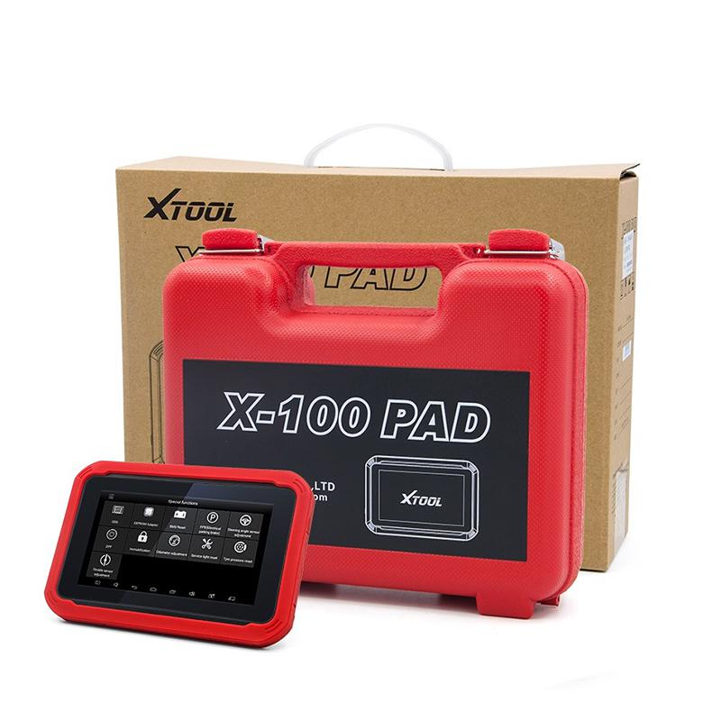 Original XTOOL X100 X-100 PAD Tablet Key Programmer With EEPROM Adapter Support Special Functions