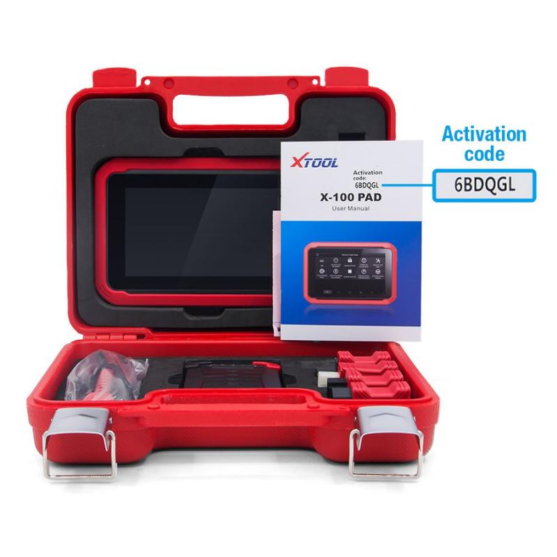 Original XTOOL X100 X-100 PAD Tablet Key Programmer With EEPROM Adapter Support Special Functions