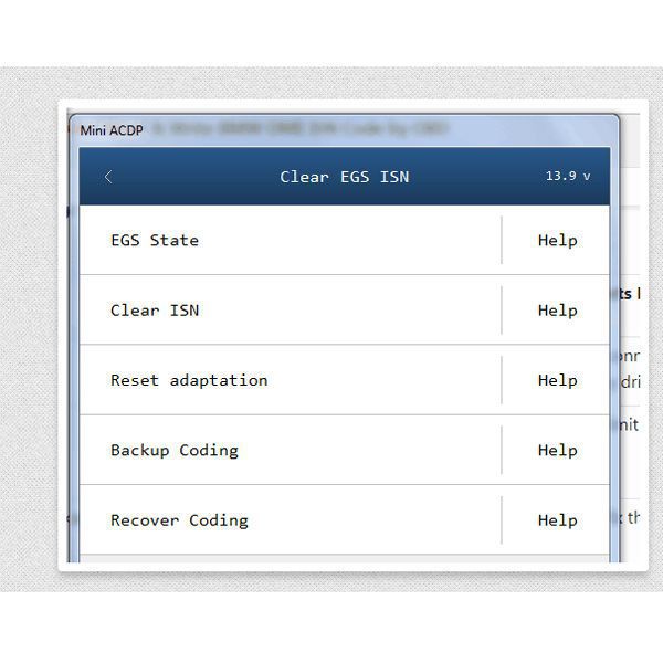 Yanhua Mini ACDP Module11 Clear EGS ISN Authorization with Adapters Support both 6HP & 8HP