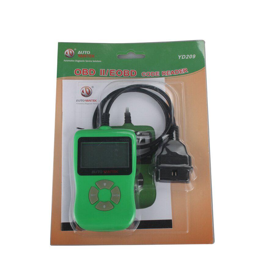 YD209 DIY Auto OBDII Code Scanner Support Online Update