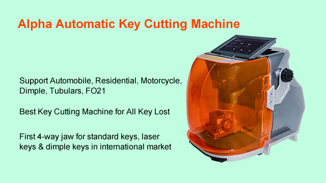 Alpha Automatic Key Cutting Machine