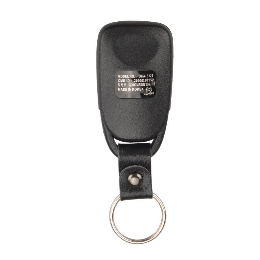 2 Button Remote Key For Hyundai Tucson 433MHZ