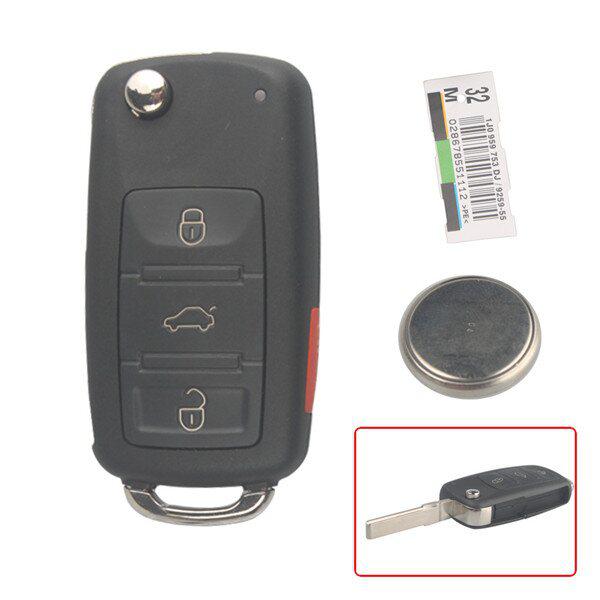 YH 315MHZ 3 Button Remote Key For VW Touareg