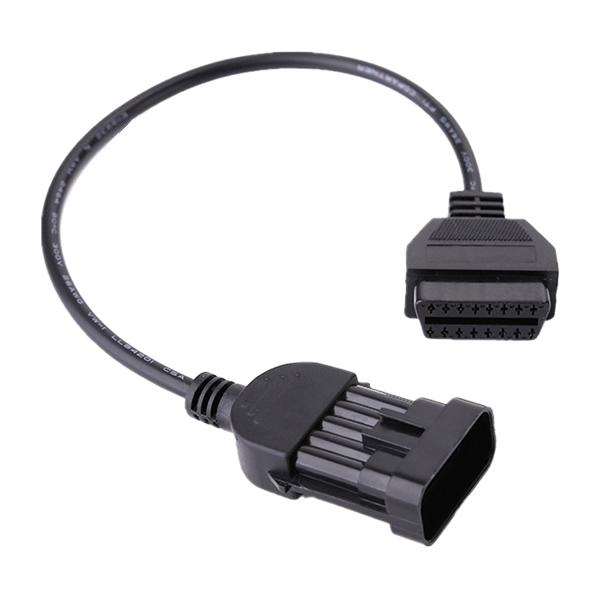 10Pin to 16PIN OBD OBD2 Diagnostic Connector Cable for Opel