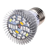 New 28W E27 LED Grow Lamp Flower Seed Plants Hydroponic Grow Light Lamp Bulb Full Spectrum Plant Light Lighting