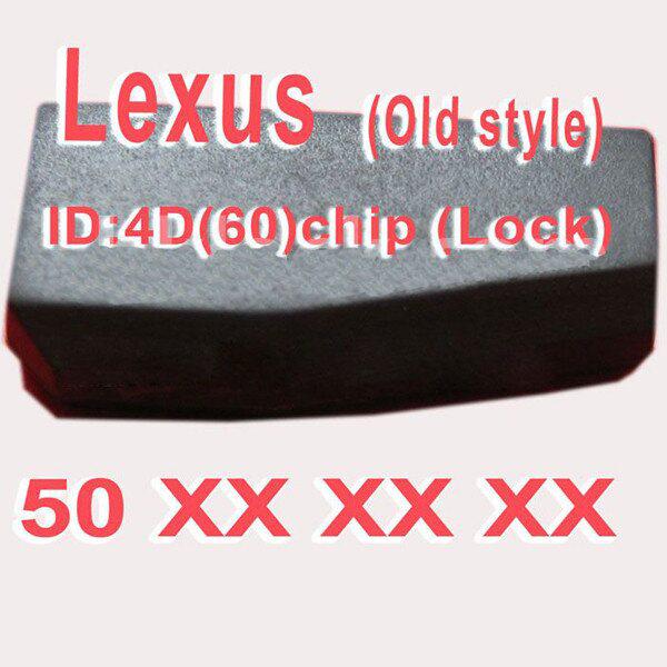 4D (60)  Duplicabel Chip For Lexus 50XXX 10pcs/lot