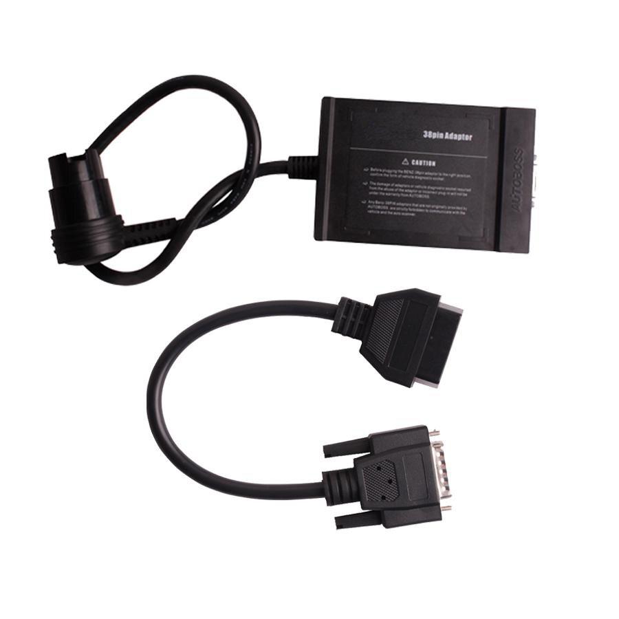 38pin Adapter For BENZ  VCS Scanner/Autoboss PC MAX/Autoboss V30