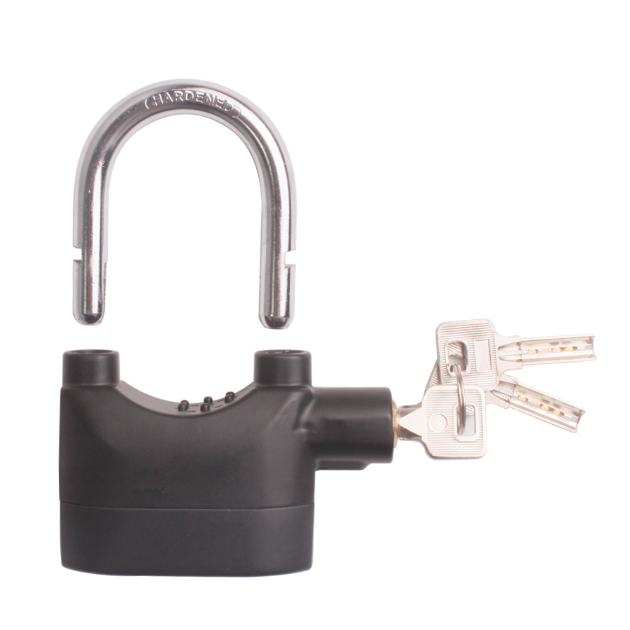 Alarm Padlock / Lock for Motorcycle Scooter Quad Bike