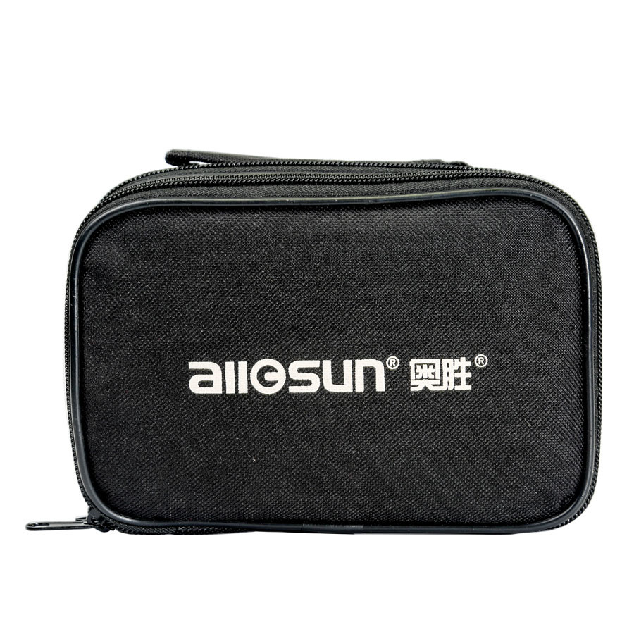 All-sun 25MHz 100MSa/s Digital 2 in1 Handheld Portable Oscilloscope+Multimeter Single Channel Waveform USB LCD Backlight EM125