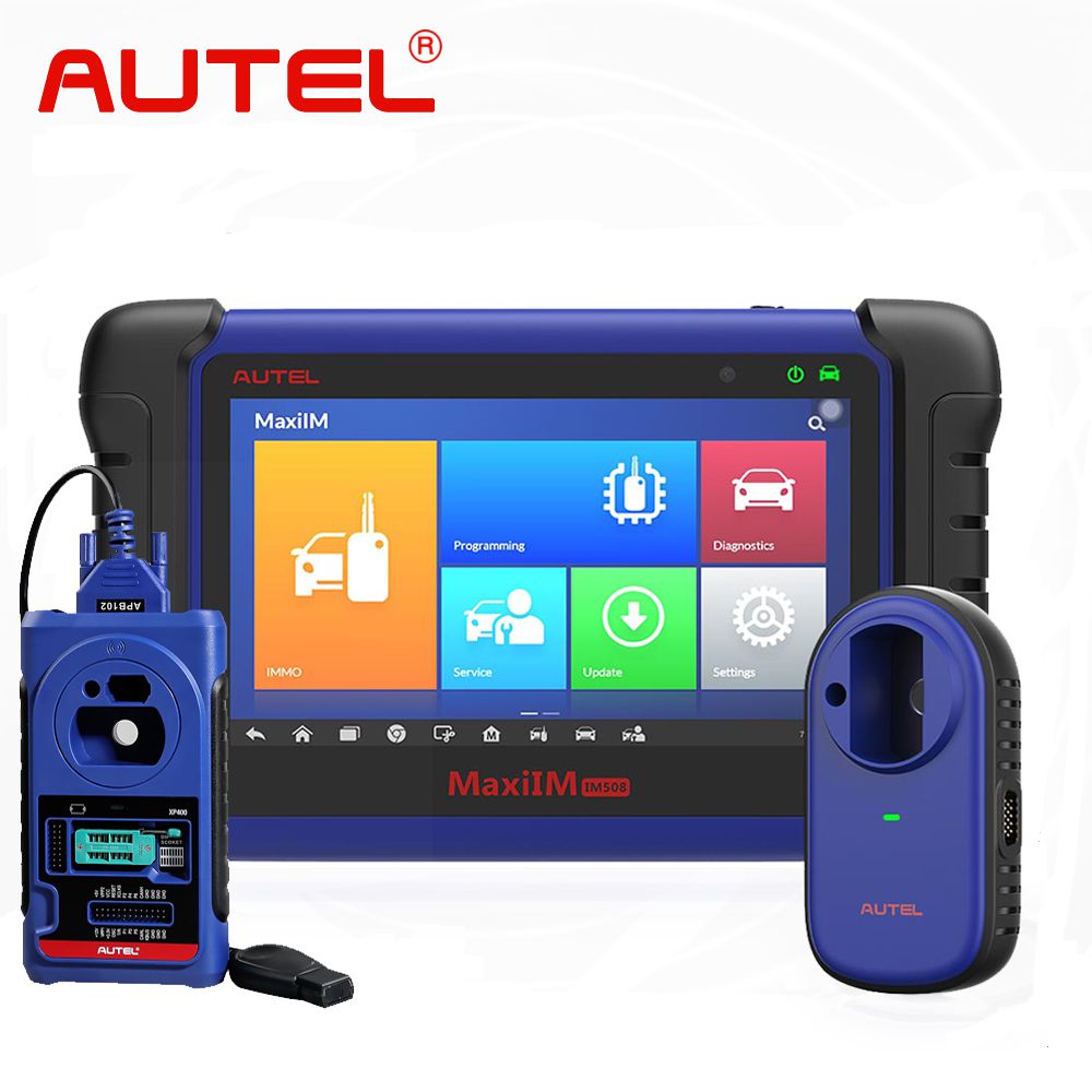 Original Autel MaxiIM IM508 Advanced IMMO & Key Programming Tool Plus XP400 Key and Chip Programmer