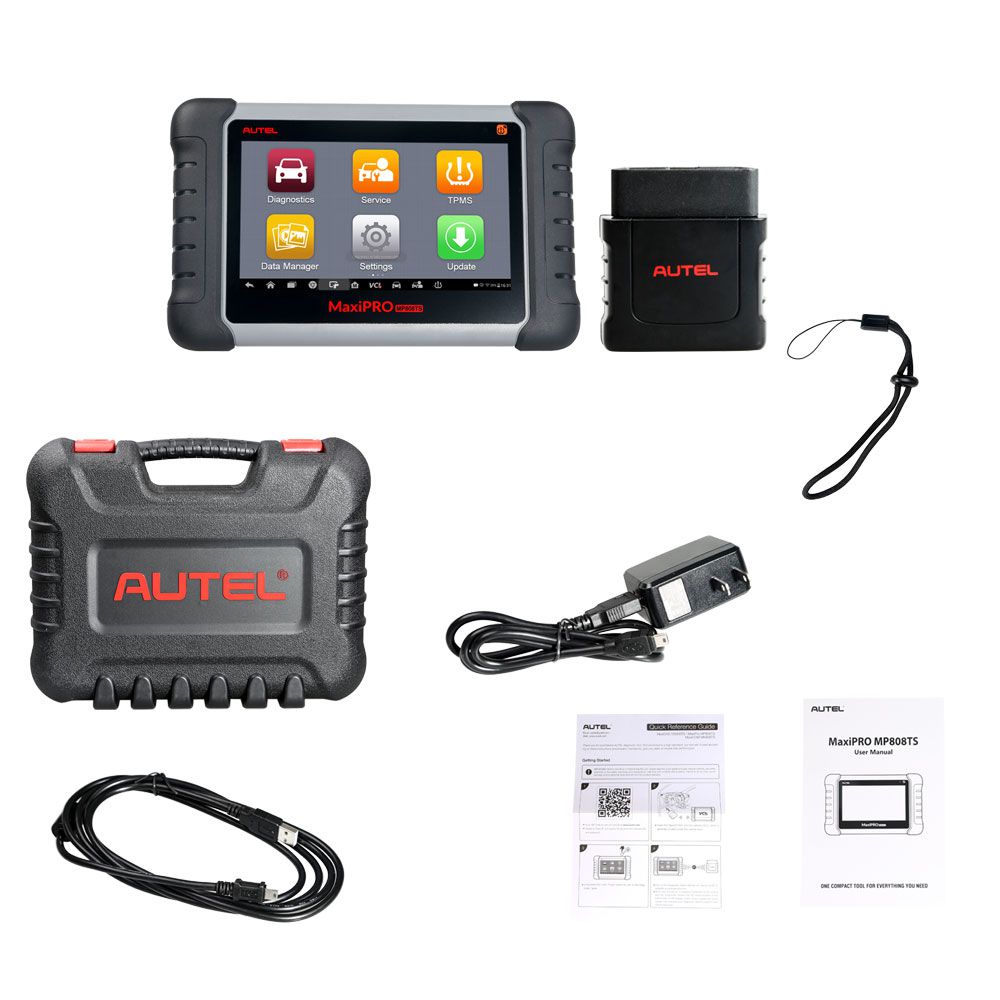 Autel MaxiPRO MP808TS Automotive Diagnostic Scanner with TPMS Service Function and Wireless Bluetooth
