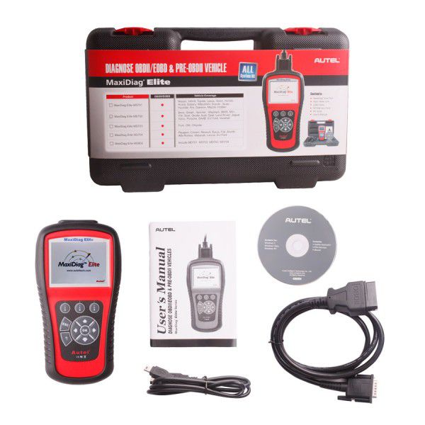 Autel Maxidiag Elite MD702 With Data Stream Function Europen Vehicles For All System Update Online Lifetime