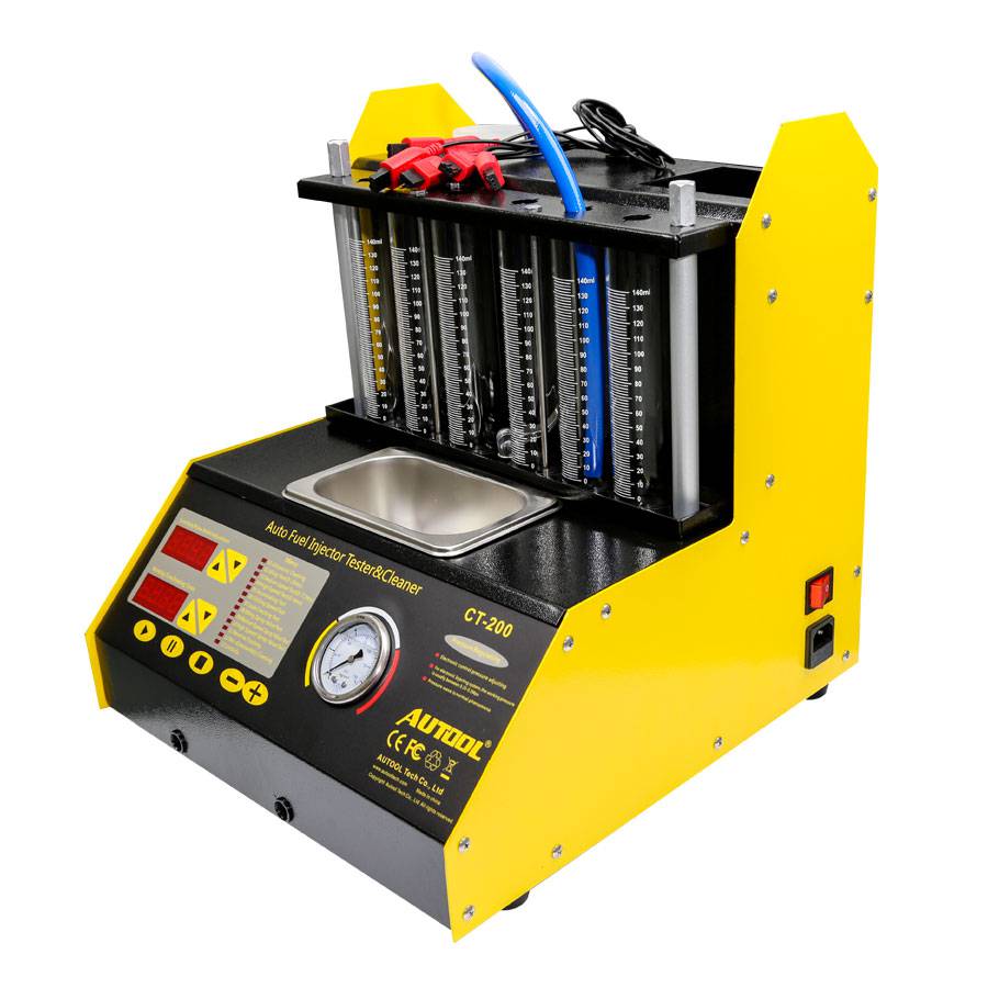 AUTOOL CT200 Ultrasonic Fuel Injector Cleaner & Tester