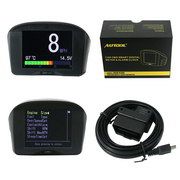 AUTOOL X50 Plus Multi-Function Car OBD Smart Digital Meter + Alarm Fault Code Water Temperature Gauge Digital Voltage Speed Meter Display