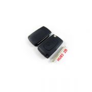 Modified Flip Remote Key Shell For Citroen 2 Button HU83 5pcs/lot