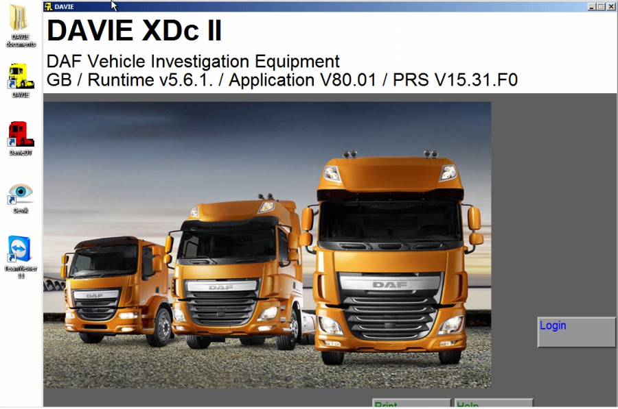 DAF VCI Lite (V1) Professional Diagnose and Programming Tool for DAF