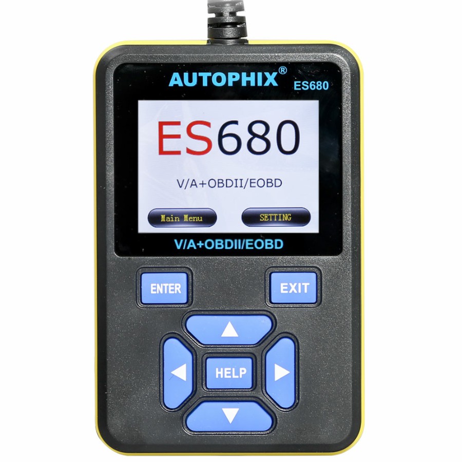 AUTOPHIX E-SCAN ES680 VAG RPO+OBD Scanner Multi Languages OBDII For VW Audi Seat Skoda Jetta Golf