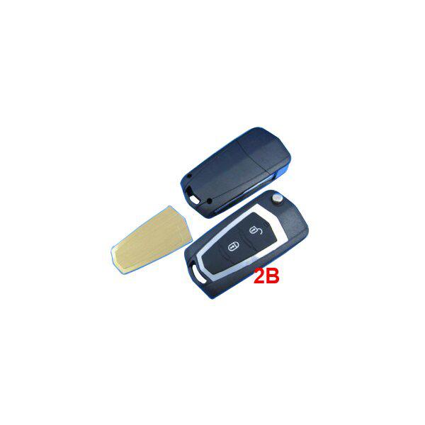Elentra Modified Flip Remote Key Shell For Hyundai 2 Button 10pcs/lot