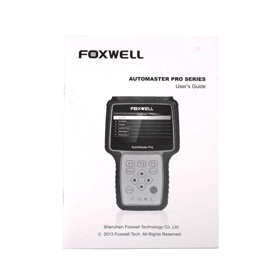 Foxwell NT624 AutoMaster Pro All-Makes All-Systems Scanner Support Cars In 2015