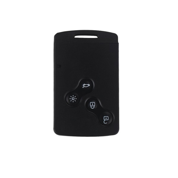 Renault Koleos Half Smart Remote Key 4 Buttons 433 MHZ PCF7941(After Market) Sliver Logo