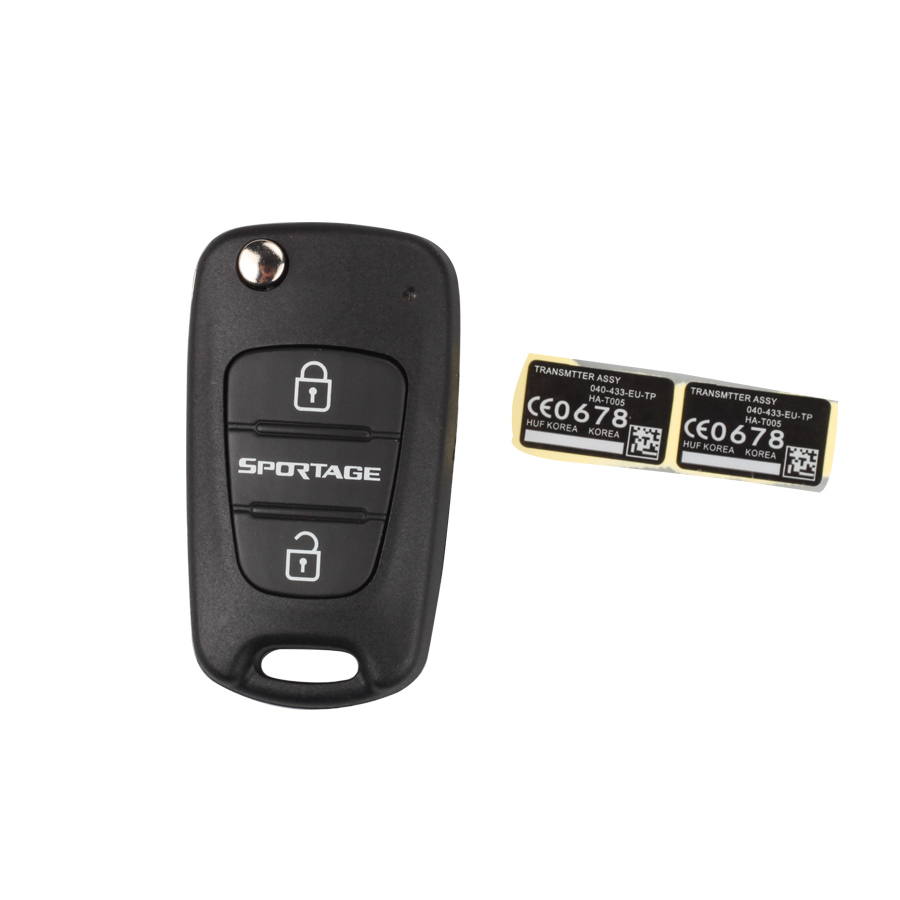 Modified Flip Remote Key Shell For Hyundai HDC 3 Button 10pcs/lot