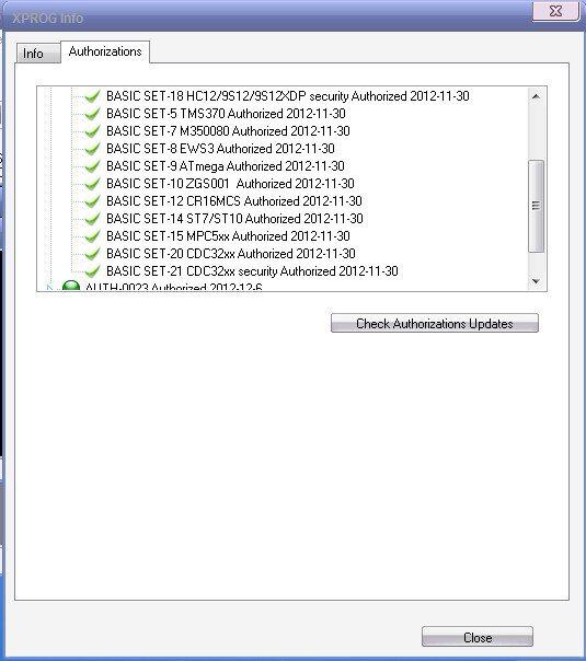 XPROG Authorizations pic1