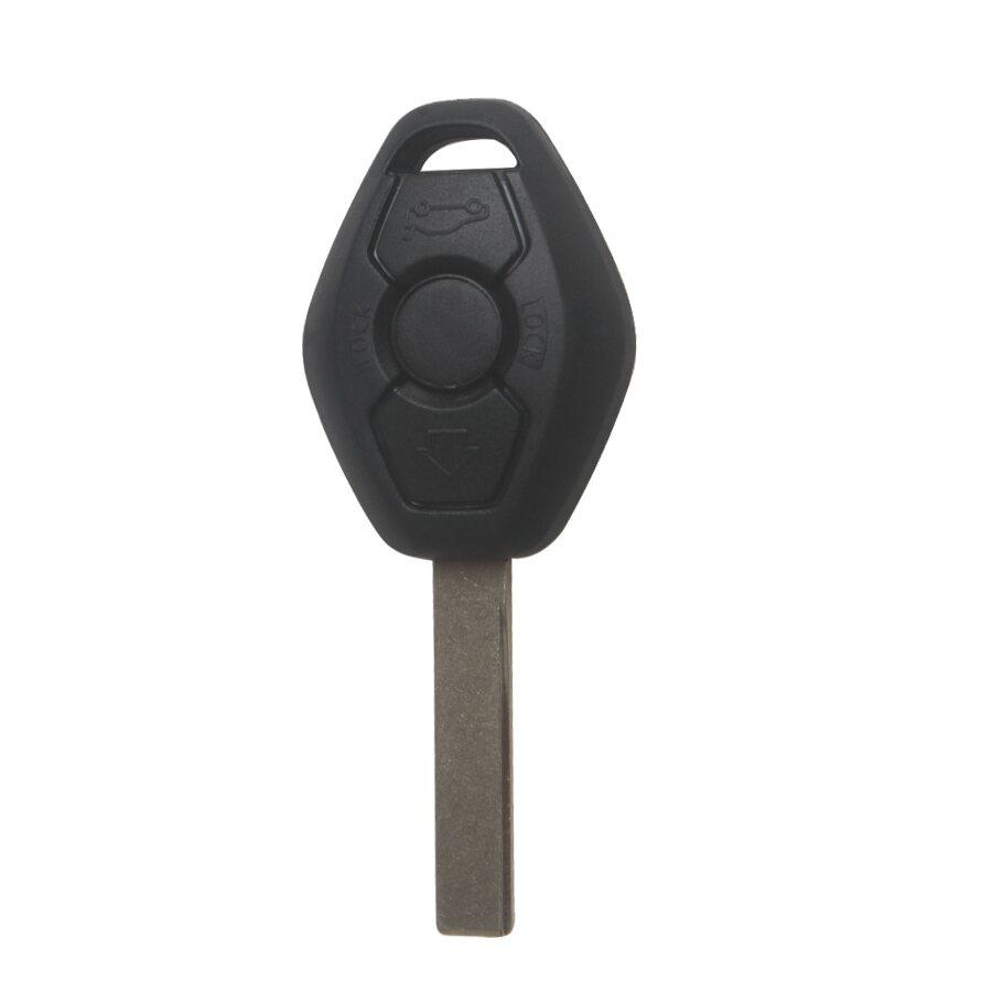 Key Shell 3 Button 2 Track  For BMW (back side with the words 433.92MHZ) 5pcs/lot